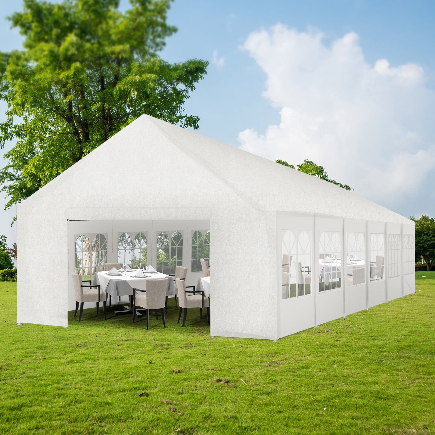 Wallaroo 12m x 6m outdoor event marquee carport tent - Homegrown - StoresHomegrown - StoresV240 - GAZ - CPT - 612