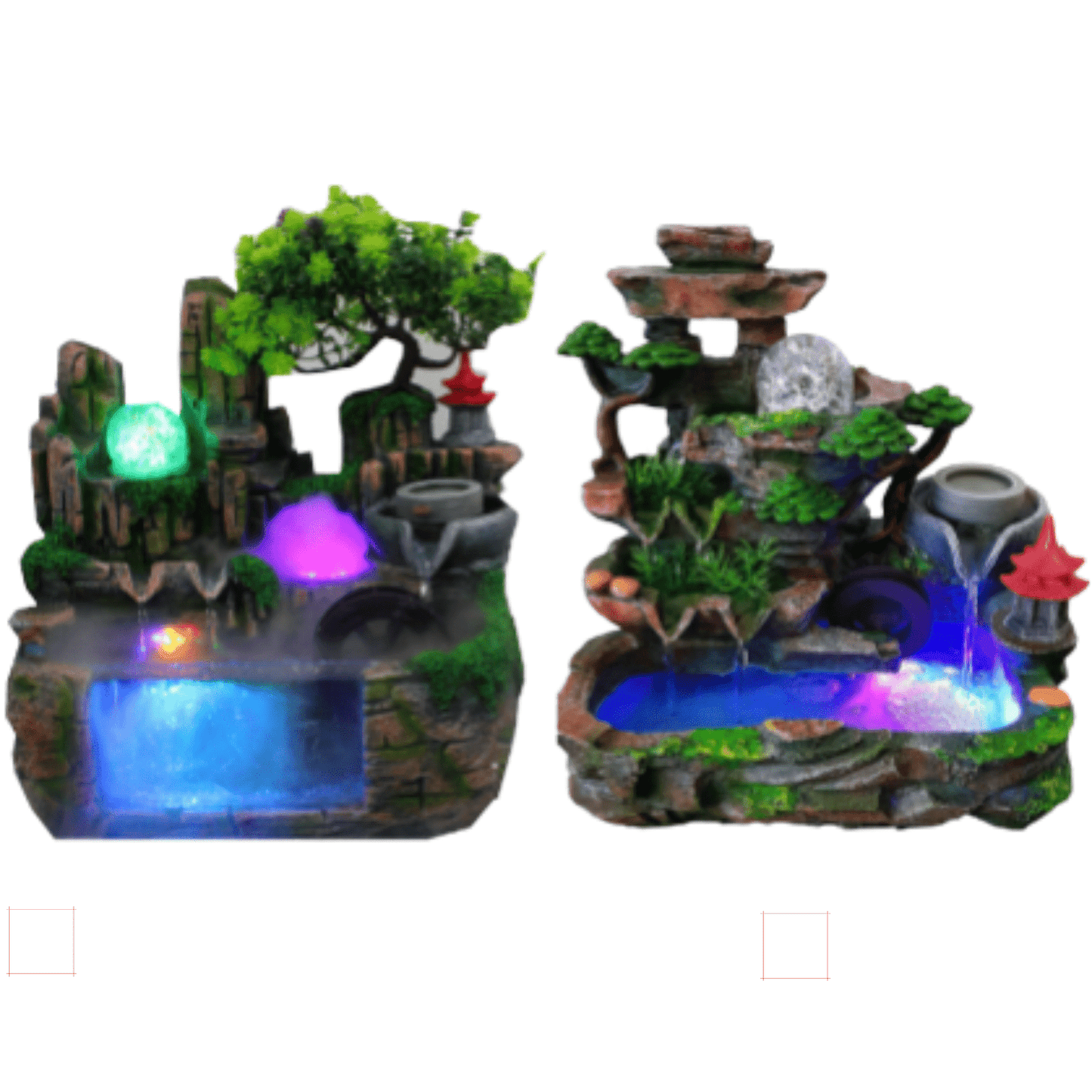 Calming Fountain Water Feature Ornament Home Decor Relaxing Soothing Indoor - Homegrown - StoresHomegrown - Stores1229