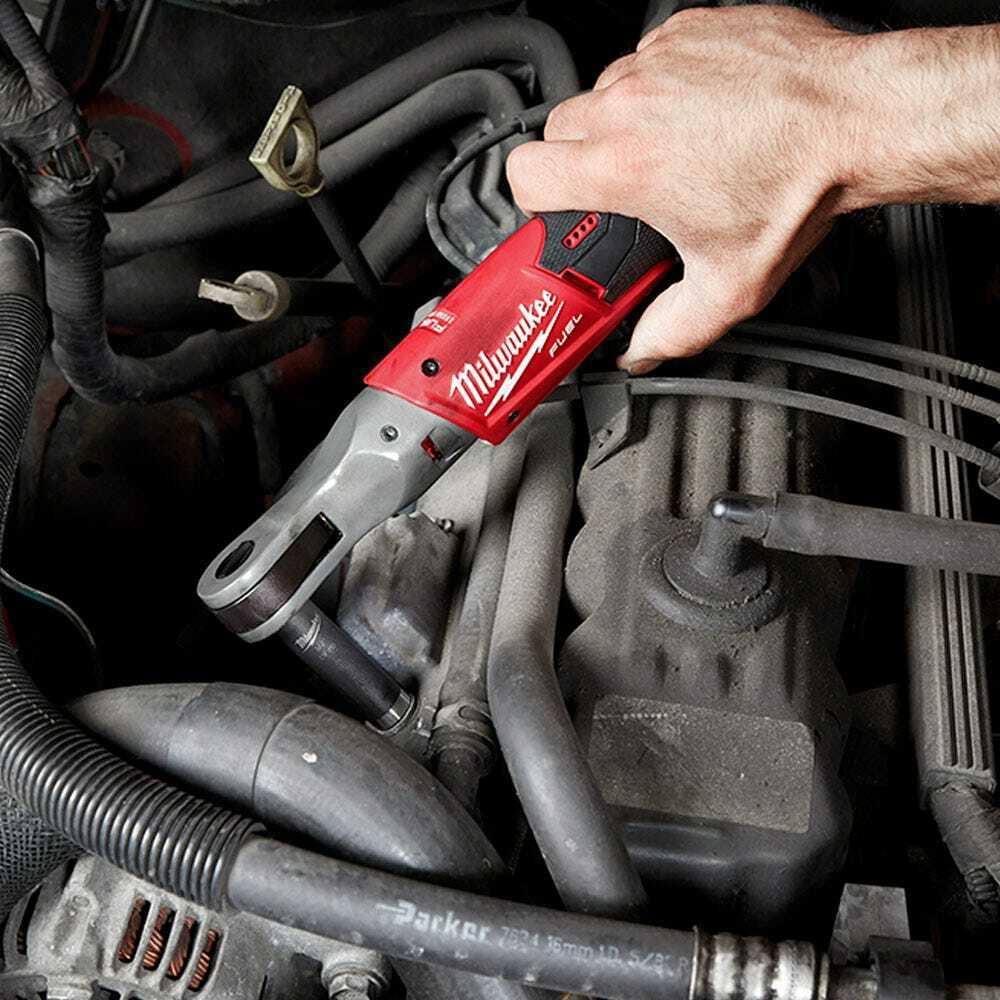 New Milwaukee M12FIR12-0 12V Li-Ion Fuel Cordless 1/2 Impact Ratchet Skin Only