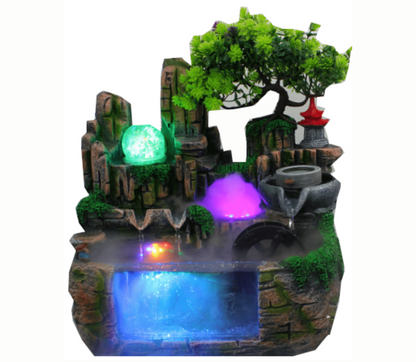 Calming Fountain Water Feature Ornament Home Decor Relaxing Soothing Indoor - Homegrown - StoresHomegrown - Stores1229