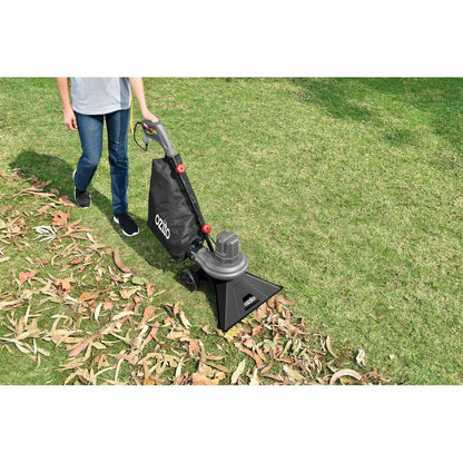 Ozito Portable 1600W Electric Garden Hoover Vacuum, Mulcher With 25 Litre Bag