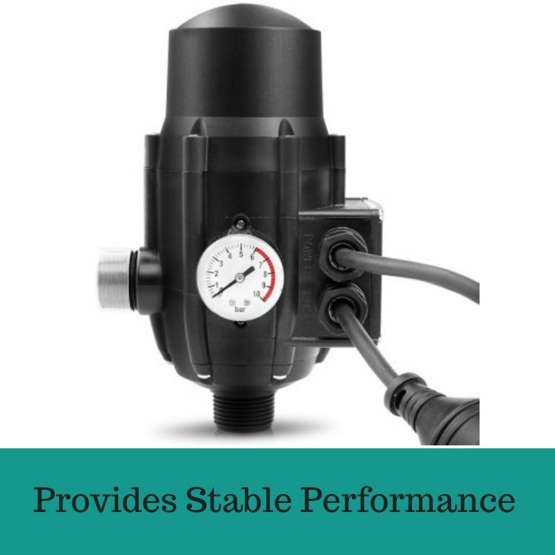 Giantz Adjustable Pressure Control Switch Electric Automatic Water Pump Garden