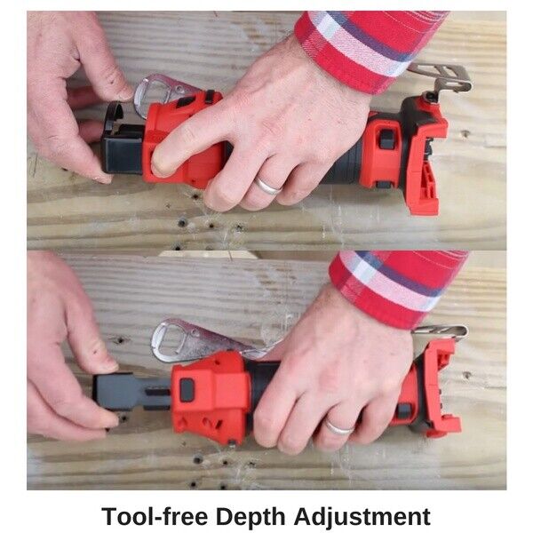 Milwaukee 18v Cordless Cut Out Tool Compact Dry Wall Rotary 4 Pole Skin M18BCT-0