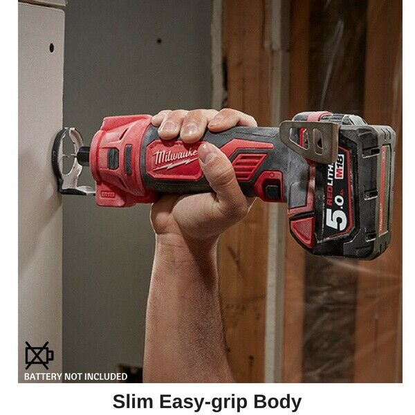Milwaukee 18v Cordless Cut Out Tool Compact Dry Wall Rotary 4 Pole Skin M18BCT-0