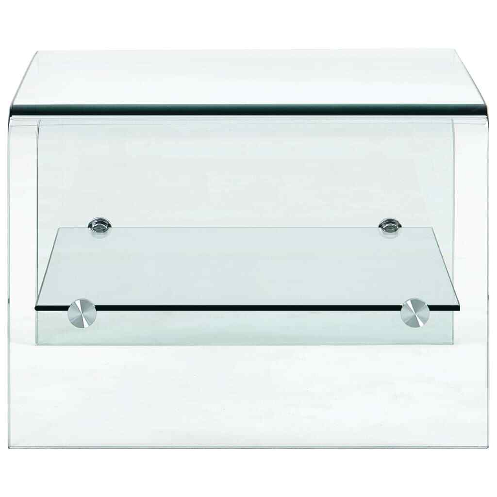 Coffee Table Clear 50x45x33 cm Tempered Glass - Homegrown - StoresHomegrown - Stores284744