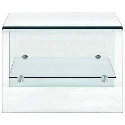Coffee Table Clear 50x45x33 cm Tempered Glass - Homegrown - StoresHomegrown - Stores284744
