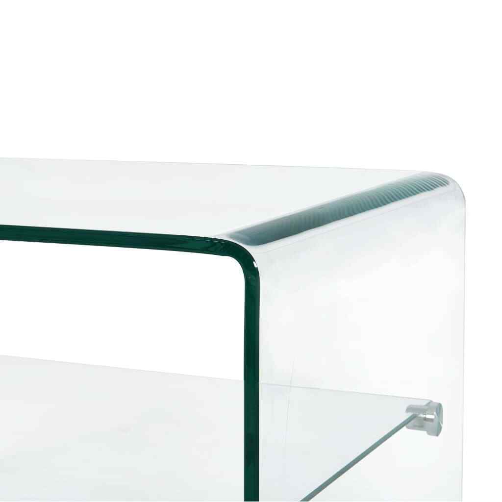 Coffee Table Clear 50x45x33 cm Tempered Glass - Homegrown - StoresHomegrown - Stores284744
