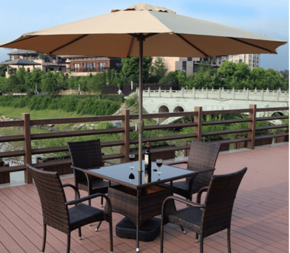 Outdoor Umbrella Large 3M Round Garden Patio Deck Parasol Canopy Shade Beach - Homegrown - StoresHomegrown - Stores7909 - G