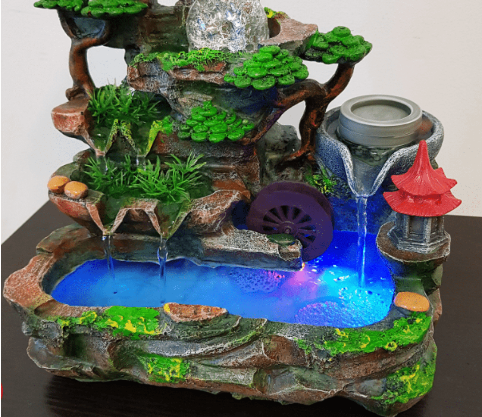 Calming Fountain Water Feature Ornament Home Decor Relaxing Soothing Indoor - Homegrown - StoresHomegrown - Stores1229