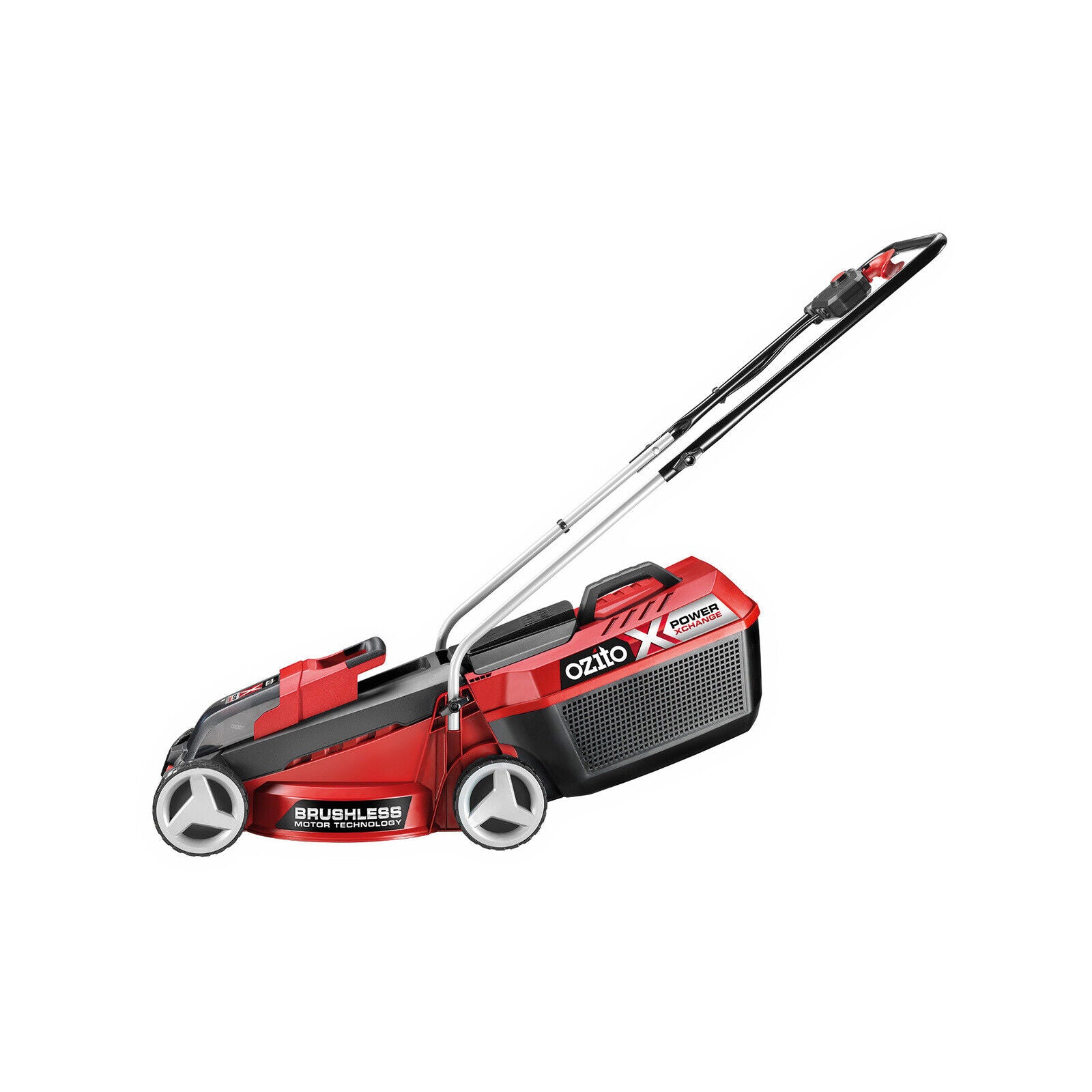 Cordless Lawn Mower Ozito PXC 18V Brushless Motor Grass Trimmer Battery Charger
