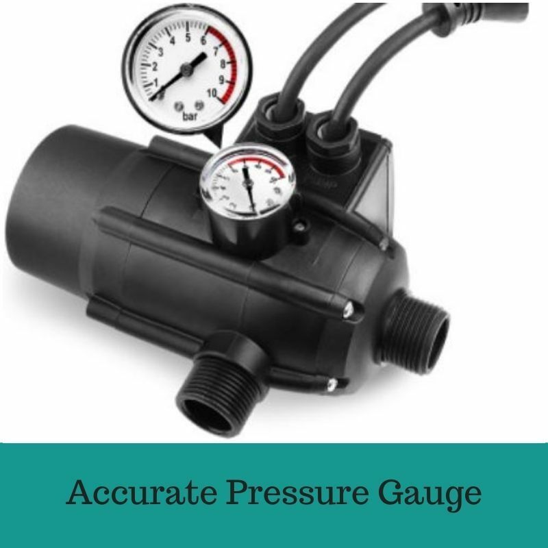 Giantz Adjustable Pressure Control Switch Electric Automatic Water Pump Garden