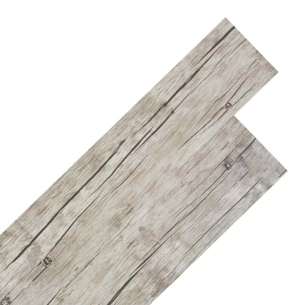 Self - adhesive PVC Flooring Planks 5.02 m² 2 mm Oak Washed - Homegrown - StoresHomegrown - Stores245171