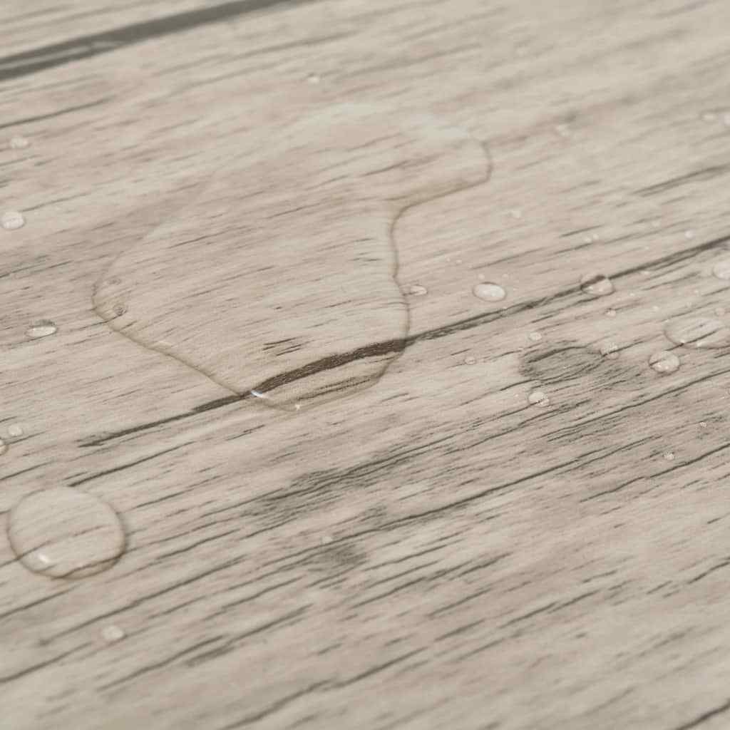 Self - adhesive PVC Flooring Planks 5.02 m² 2 mm Oak Washed - Homegrown - StoresHomegrown - Stores245171