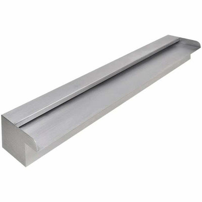 90cm Garden Rectangular Stainless Steel Waterfall Pool Pond Water Flow Fountain - Homegrown - StoresHomegrown - Stores41668