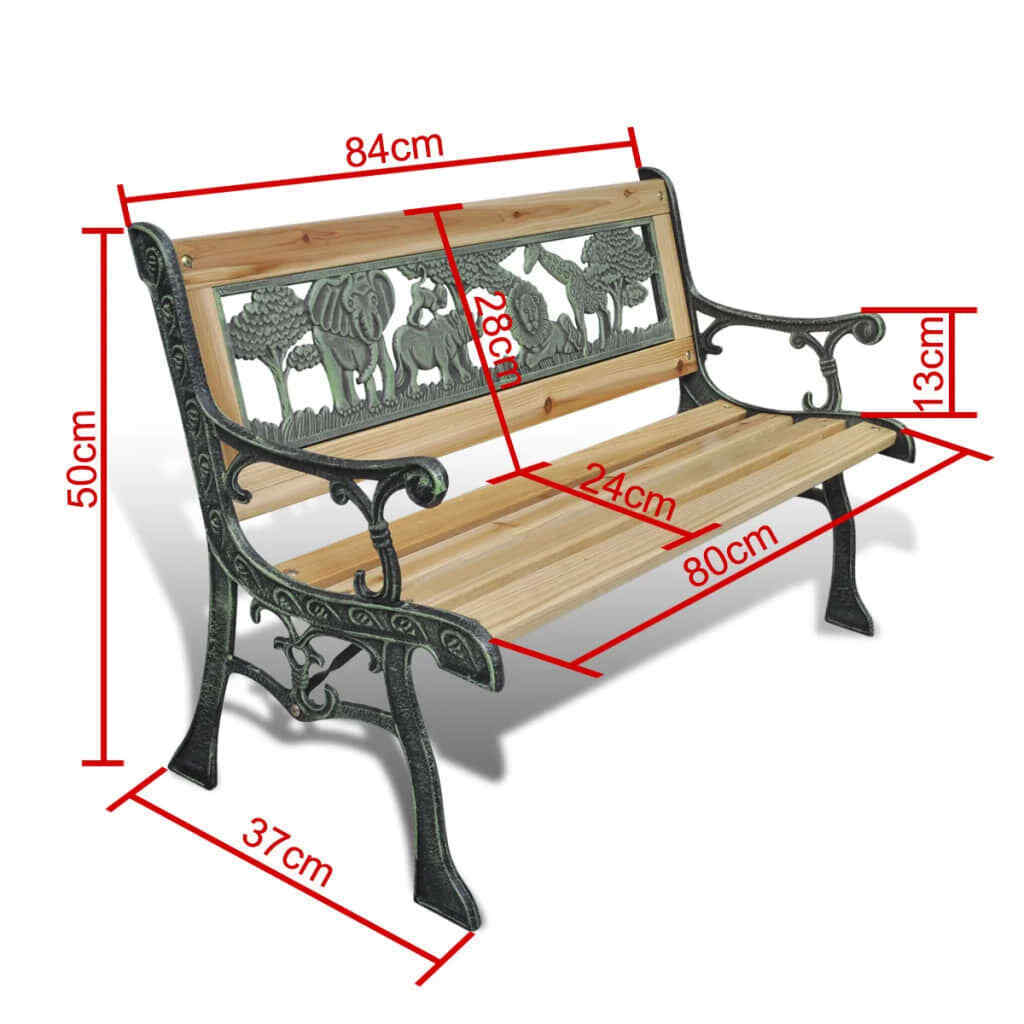 Garden Bench Wooden Park Seat Patio Porch Seating Loveseat Outdoor Furniture - Homegrown - StoresHomegrown - Stores41013
