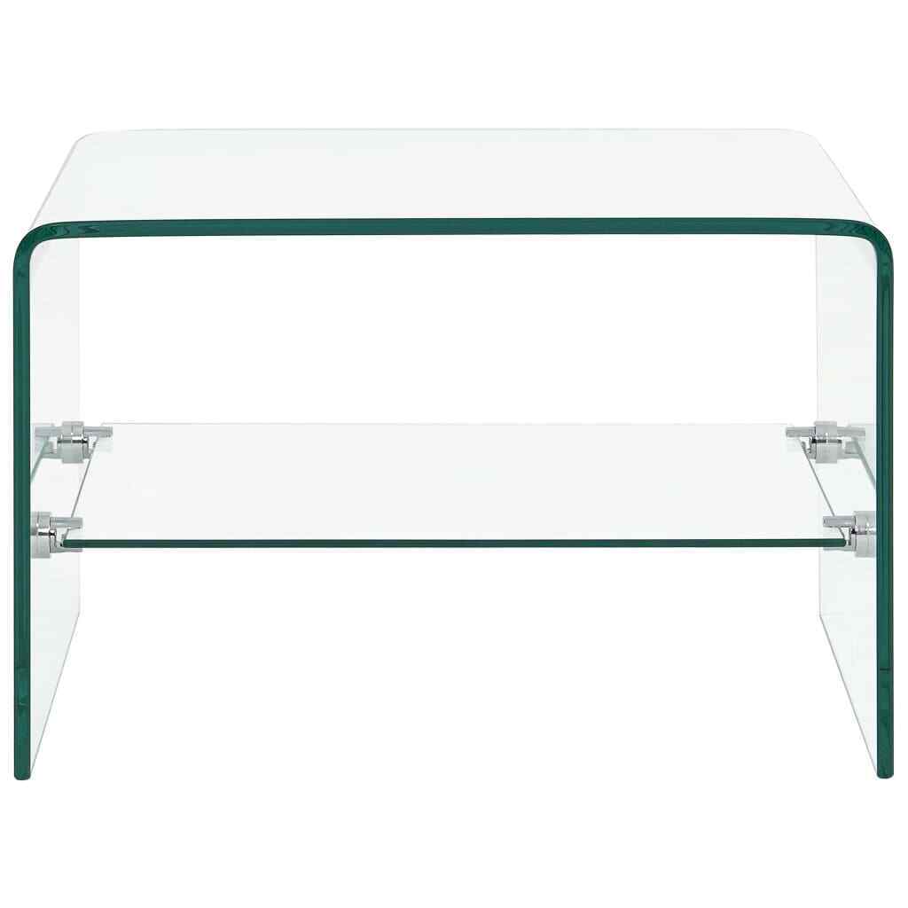 Coffee Table Clear 50x45x33 cm Tempered Glass - Homegrown - StoresHomegrown - Stores284744