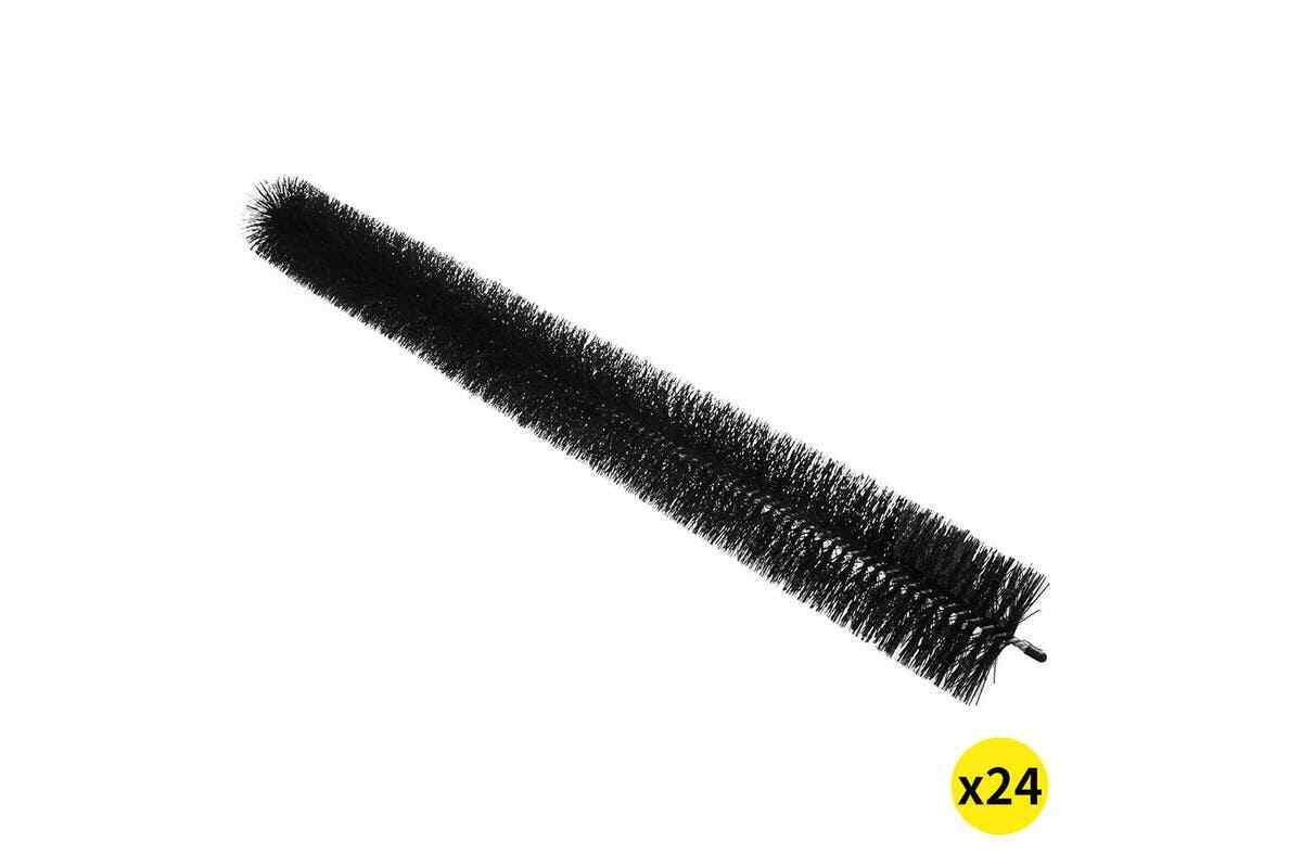 24Pcs Gutter Brush Guard 92x10cm Length Leaf Twigs Filter Heavy Duty Home Garden - Homegrown - StoresHomegrown - Stores