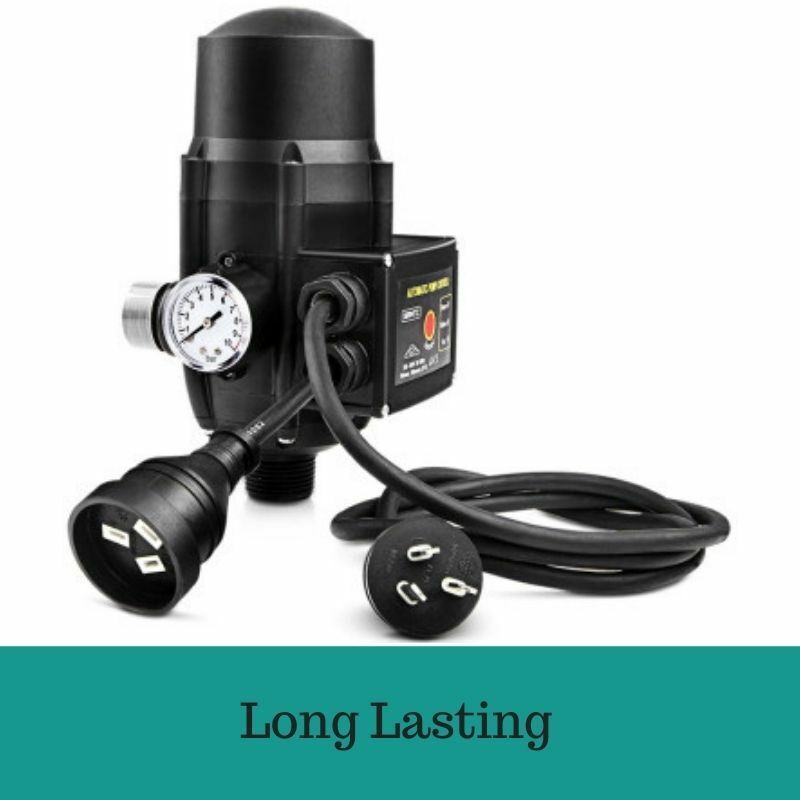 Giantz Adjustable Pressure Control Switch Electric Automatic Water Pump Garden