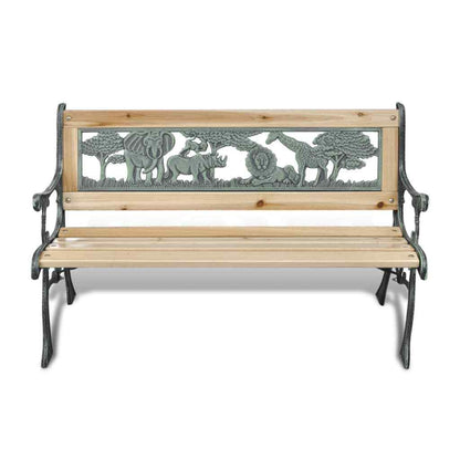 Garden Bench Wooden Park Seat Patio Porch Seating Loveseat Outdoor Furniture - Homegrown - StoresHomegrown - Stores41013