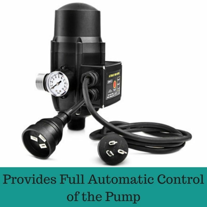 Giantz Adjustable Pressure Control Switch Electric Automatic Water Pump Garden