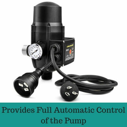 Giantz Adjustable Pressure Control Switch Electric Automatic Water Pump Garden