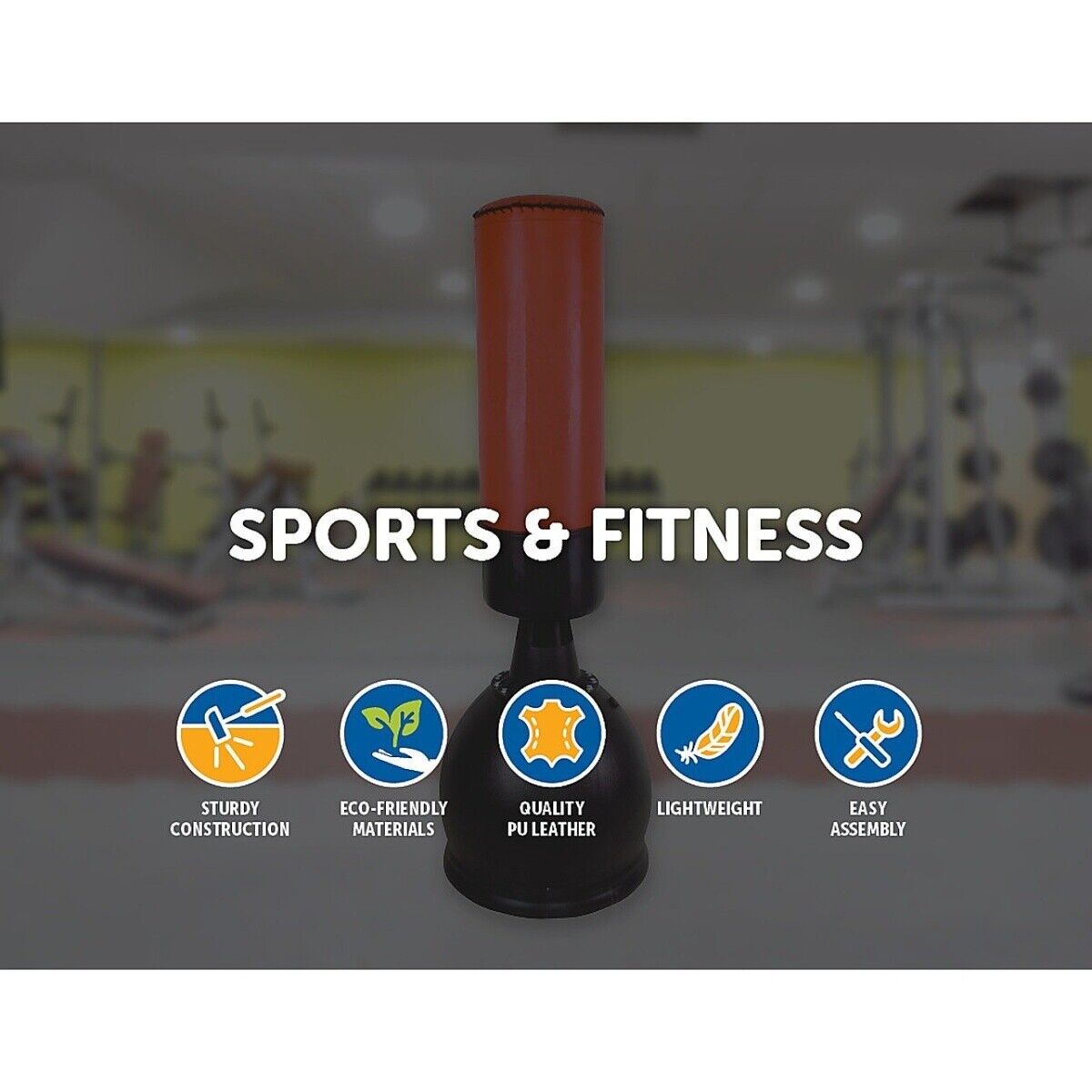165cm Free Standing Punching Boxing Bag Stand MMA UFC Training Gear