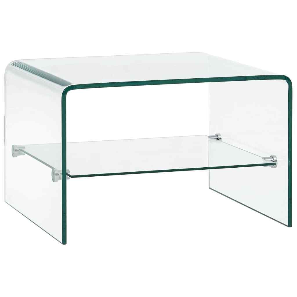 Coffee Table Clear 50x45x33 cm Tempered Glass - Homegrown - StoresHomegrown - Stores284744