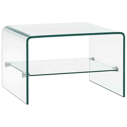 Coffee Table Clear 50x45x33 cm Tempered Glass - Homegrown - StoresHomegrown - Stores284744