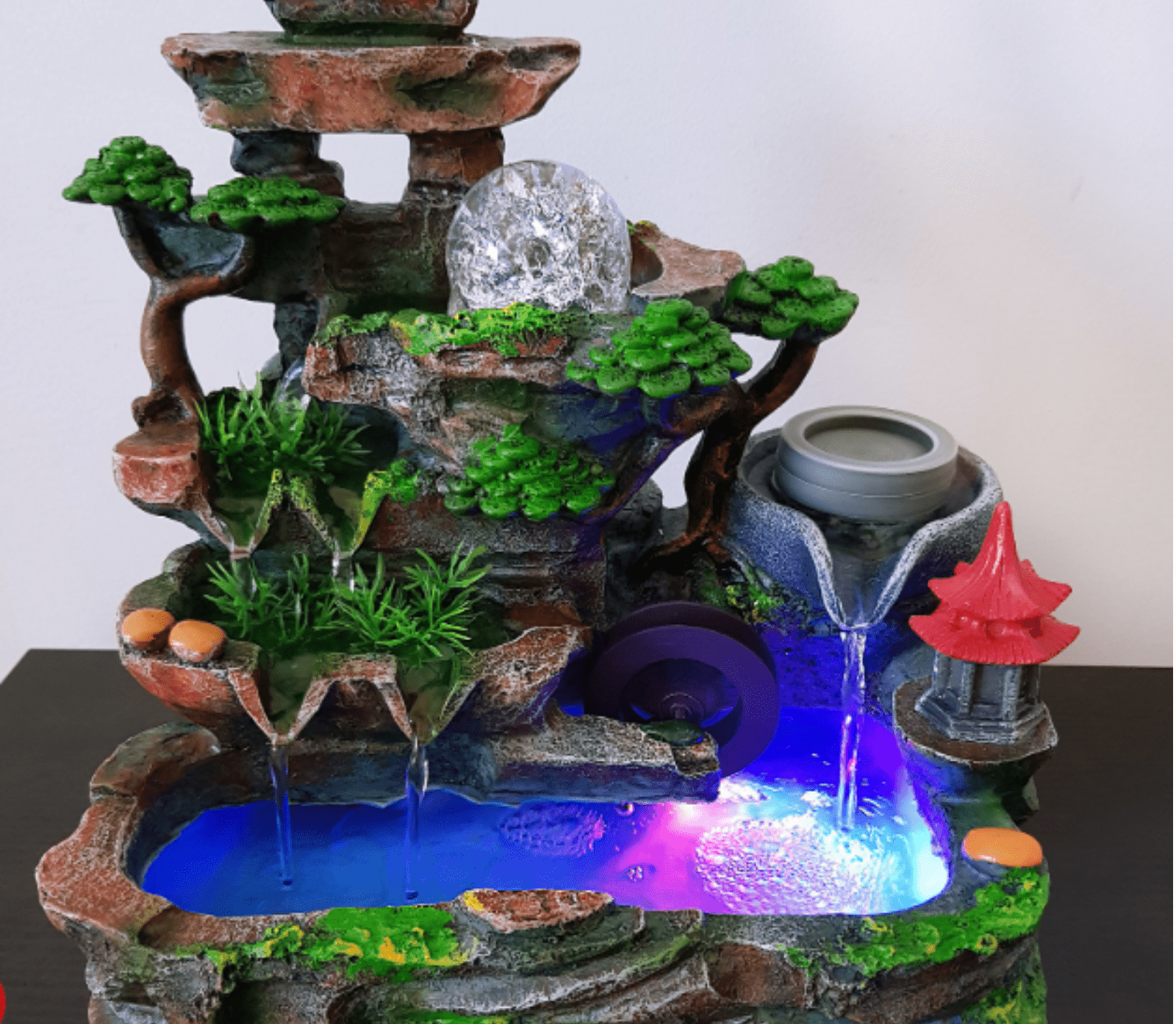 Calming Fountain Water Feature Ornament Home Decor Relaxing Soothing Indoor - Homegrown - StoresHomegrown - Stores1229