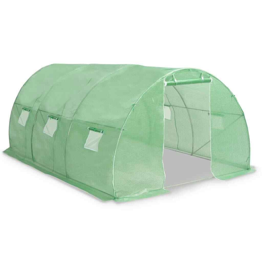Large Walk In Greenhouse Spacious Plant Tunnel House Flower Shelter Shed 4.5x3m - Homegrown - StoresHomegrown - Stores45535
