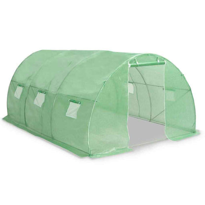 Large Walk In Greenhouse Spacious Plant Tunnel House Flower Shelter Shed 4.5x3m - Homegrown - StoresHomegrown - Stores45535