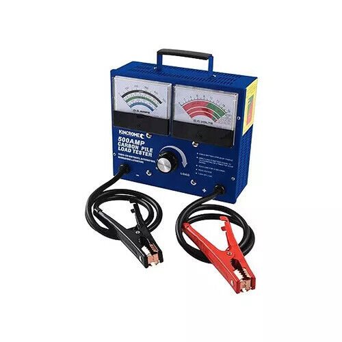 Kincrome Carbon Pile Battery Load Tester 12V 500 Amp Colour Coded Display Meters - Homegrown - StoresHomegrown - StoresKP1461