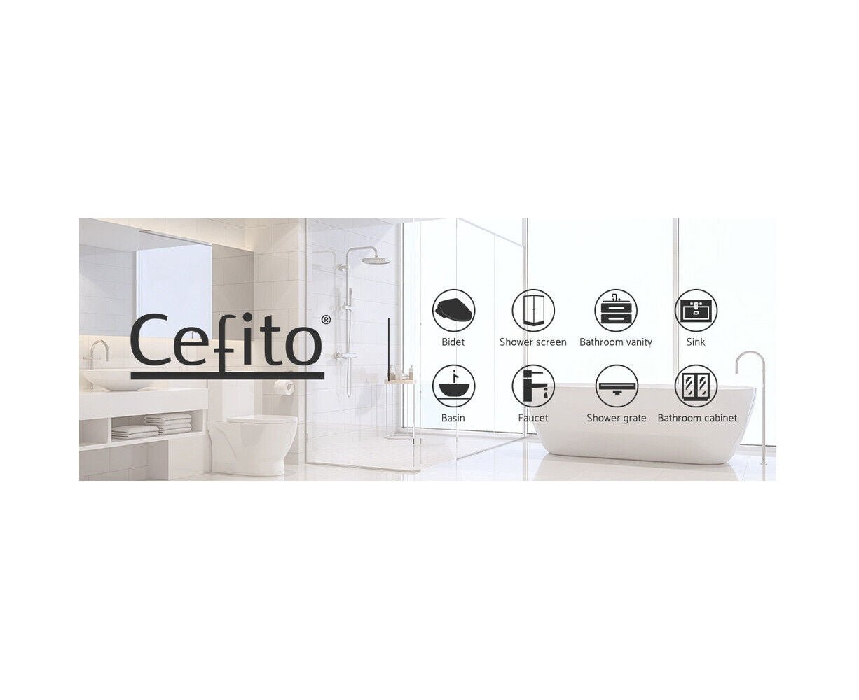 900MM x720MM Bathroom Vanity Mirror Medicine Cabinet Shaving Storage Pencil Edge