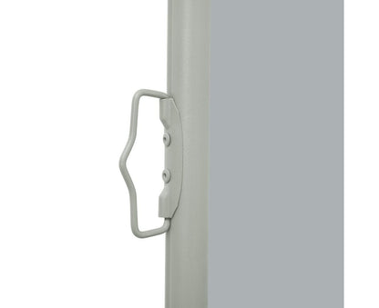 Terrace Patio Retractable Sunshade Side Awning Privacy Screen Grey 100x300cm