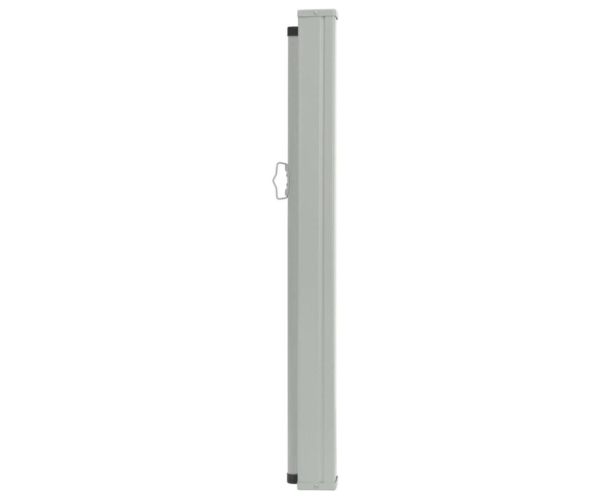 Terrace Patio Retractable Sunshade Side Awning Privacy Screen Grey 100x300cm