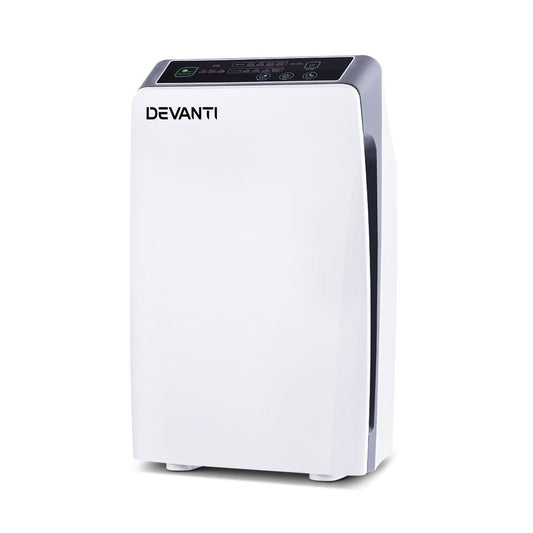 Devanti Air Purifier 4 Stage HEPA Filter PURI - D - 501 - WH